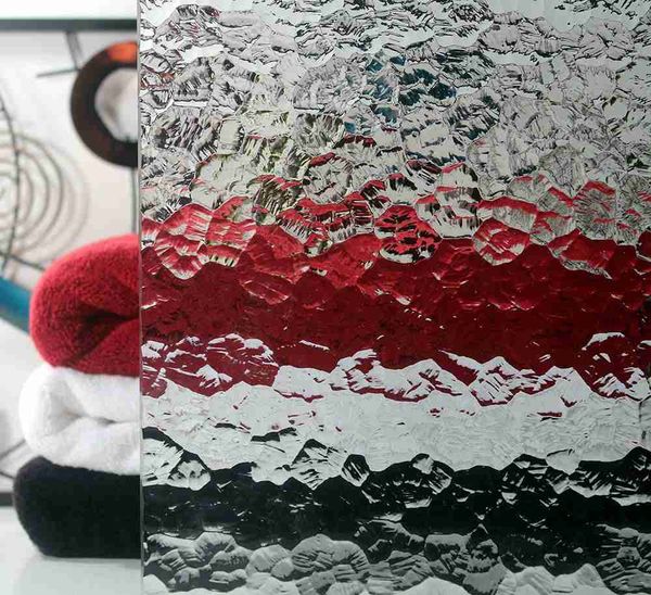 Monumental textured glass