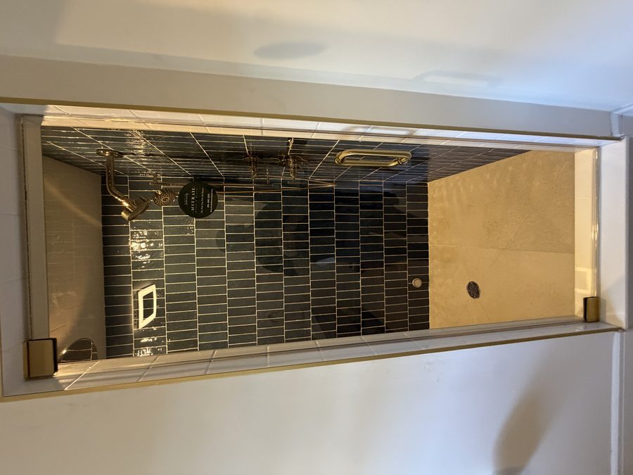 Custom vanity mirror near Midland Park