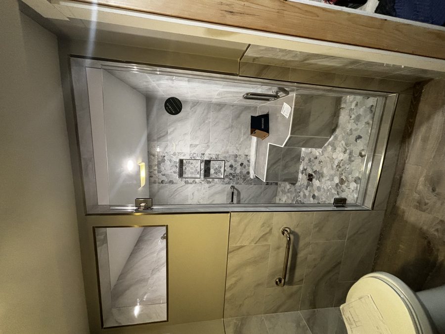 Custom cut mirror