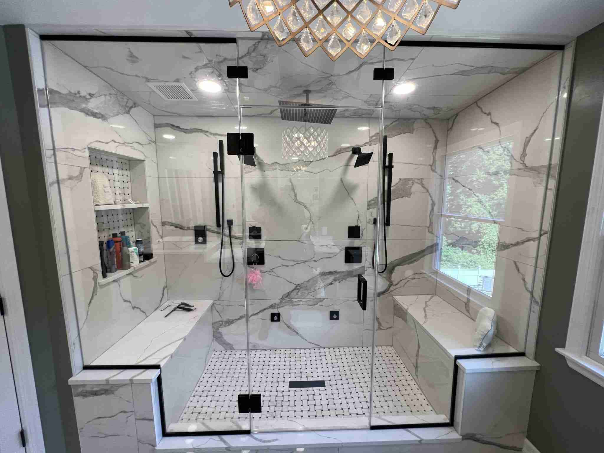 Custom Glass Shower Doors Nj Accurate Glass And Mirror